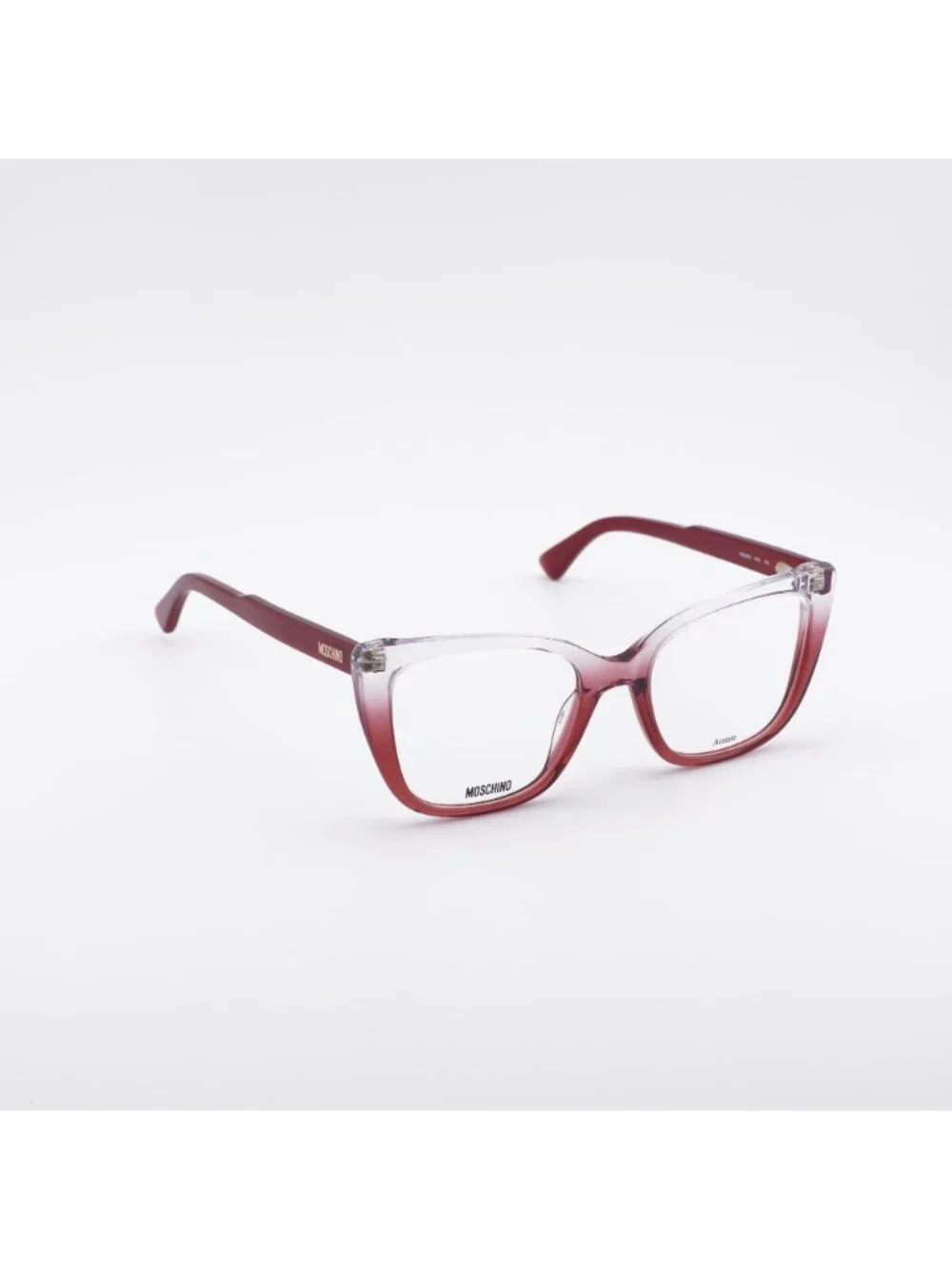 Moschino MOS603 06XQ 00 Eyeglasses Red 52mm Butterfly Frame